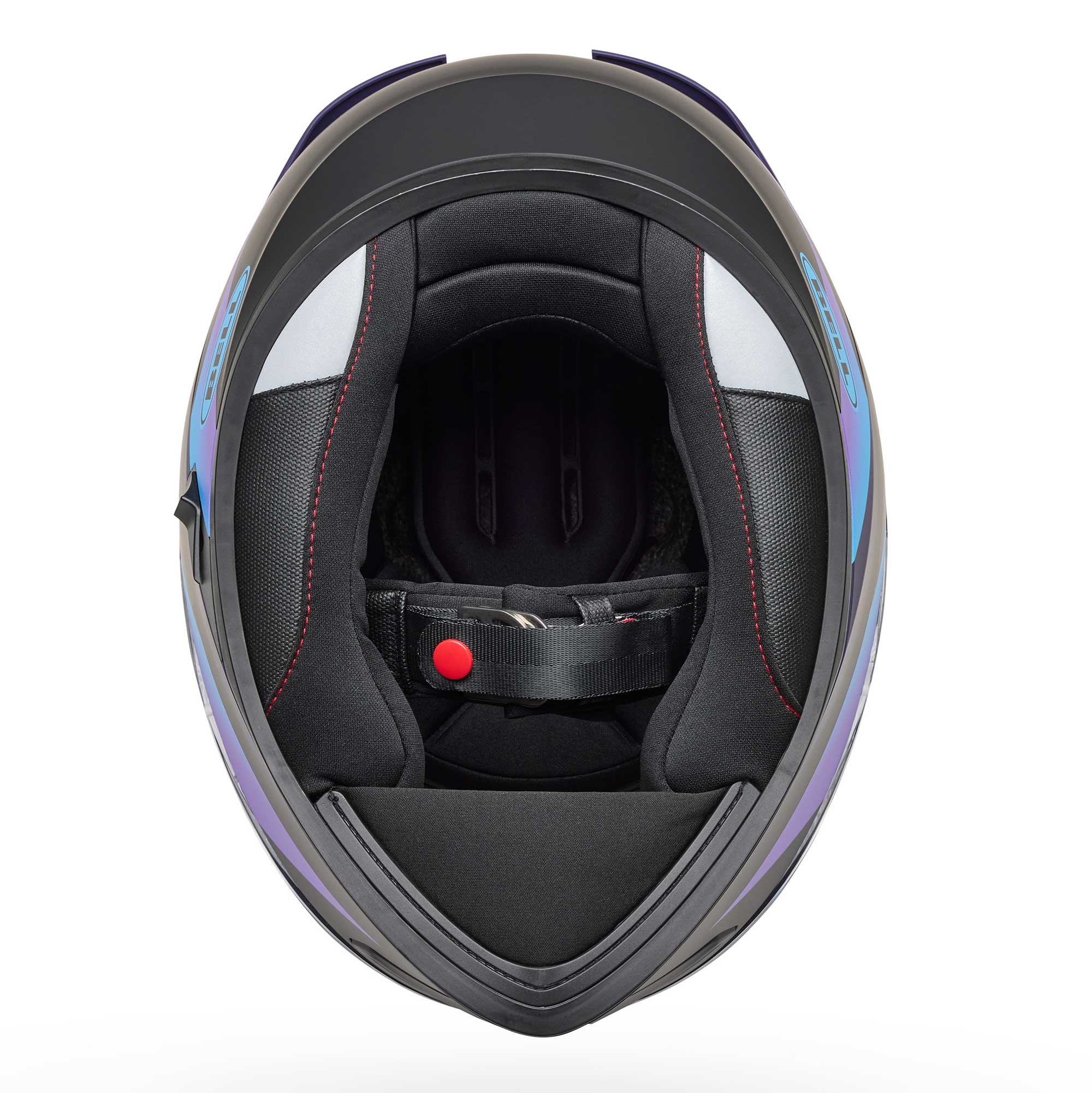 BELL Lithium PASSION Motorcycle Helmet (Black/Purple)