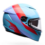 BELL Lithium PASSION Motorcycle Helmet (Blue/Pink)