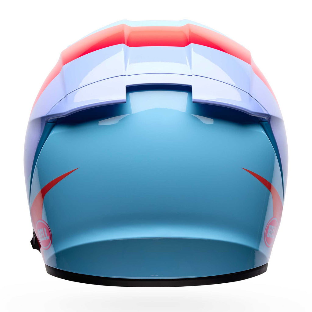 BELL Lithium PASSION Motorcycle Helmet (Blue/Pink)