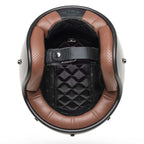 BELL Open Face Helmet - Custom 500 FLAKE (Root Beer)
