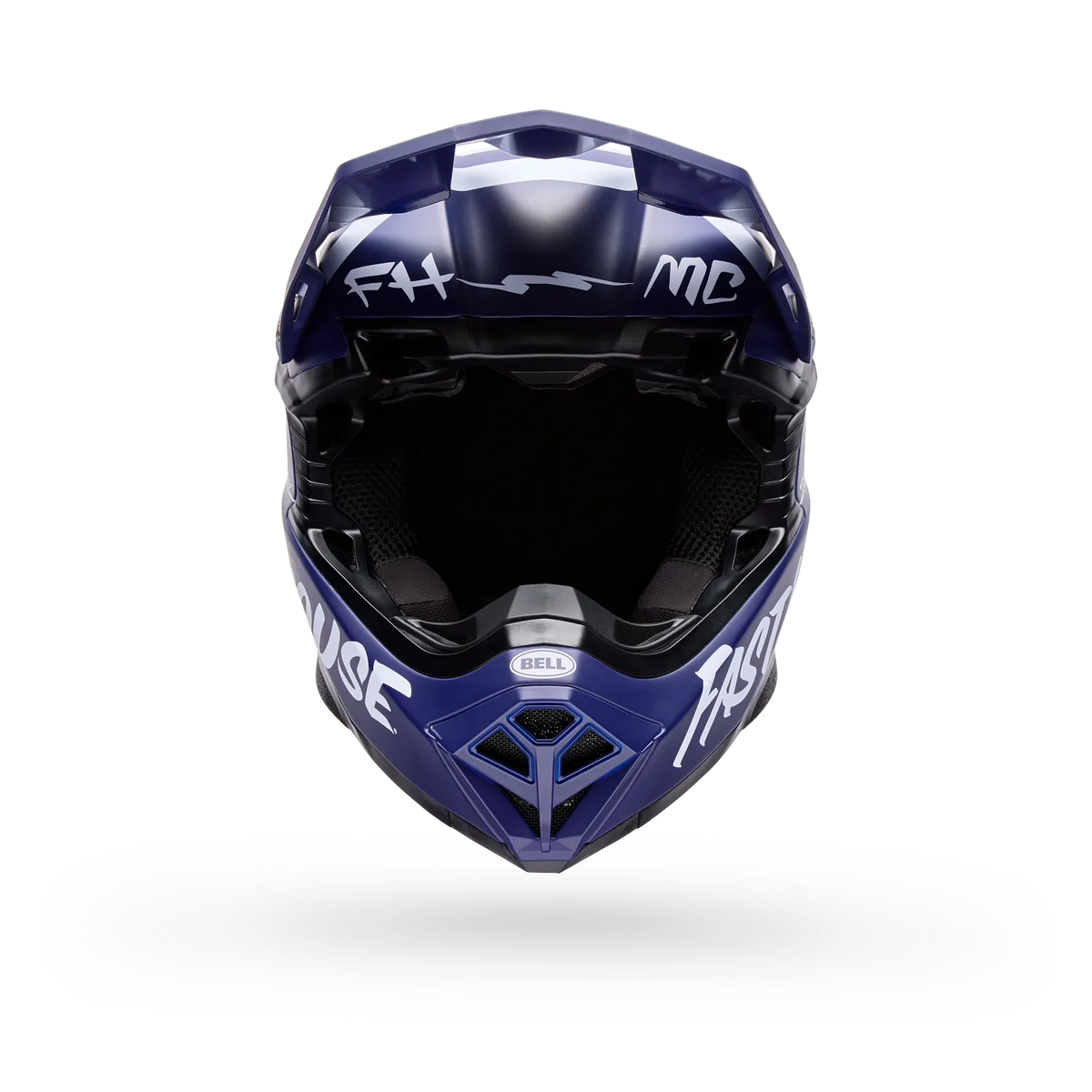 BELL MOTO-10 MIPS FASTHOUSE MX | Enduro Helmet (Navy/White)