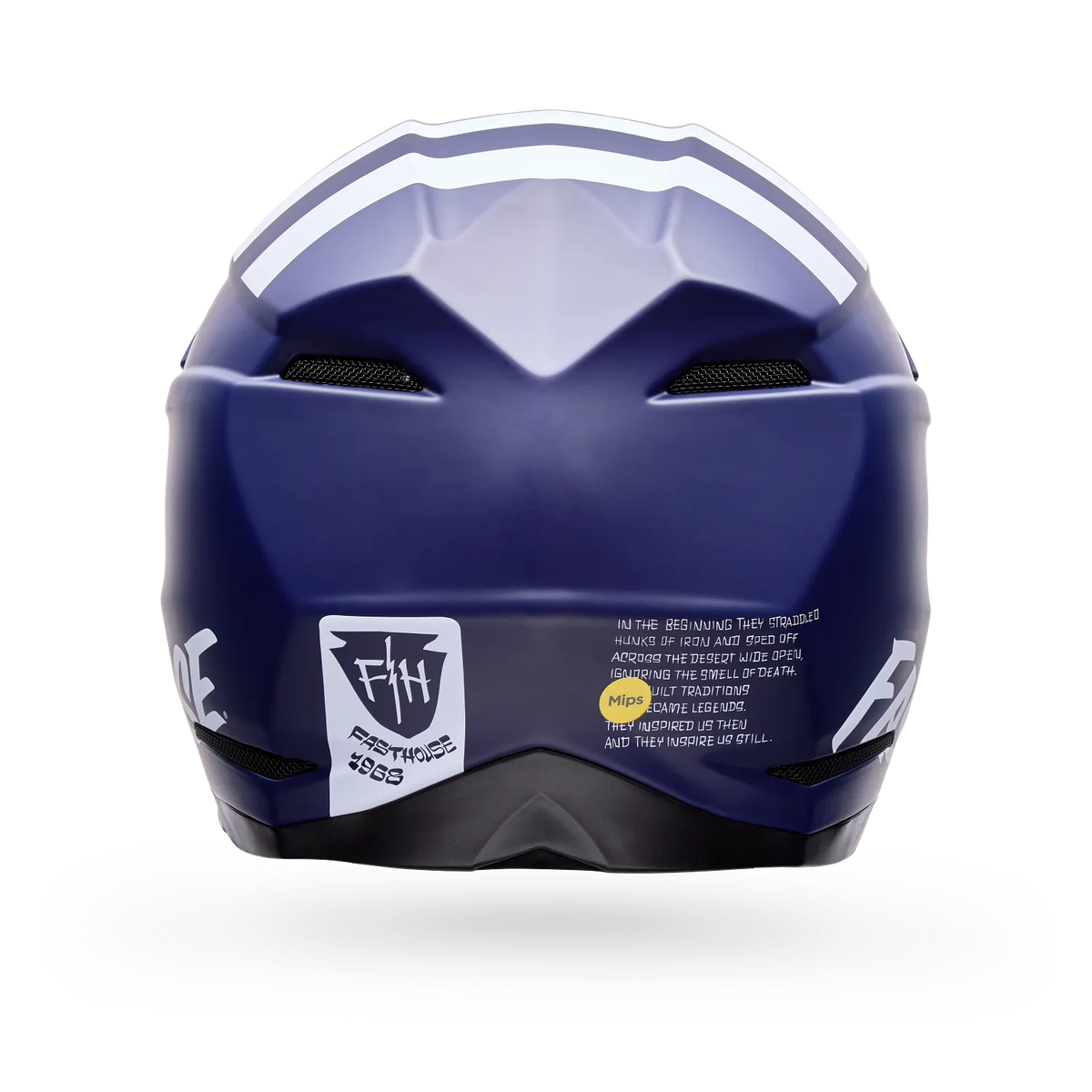 BELL MOTO-10 MIPS FASTHOUSE MX | Enduro Helmet (Navy/White)