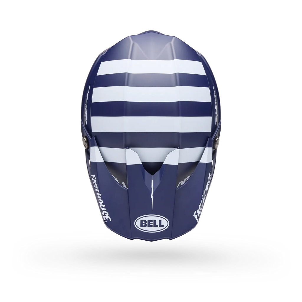 BELL MOTO-10 MIPS FASTHOUSE MX | Enduro Helmet (Navy/White)