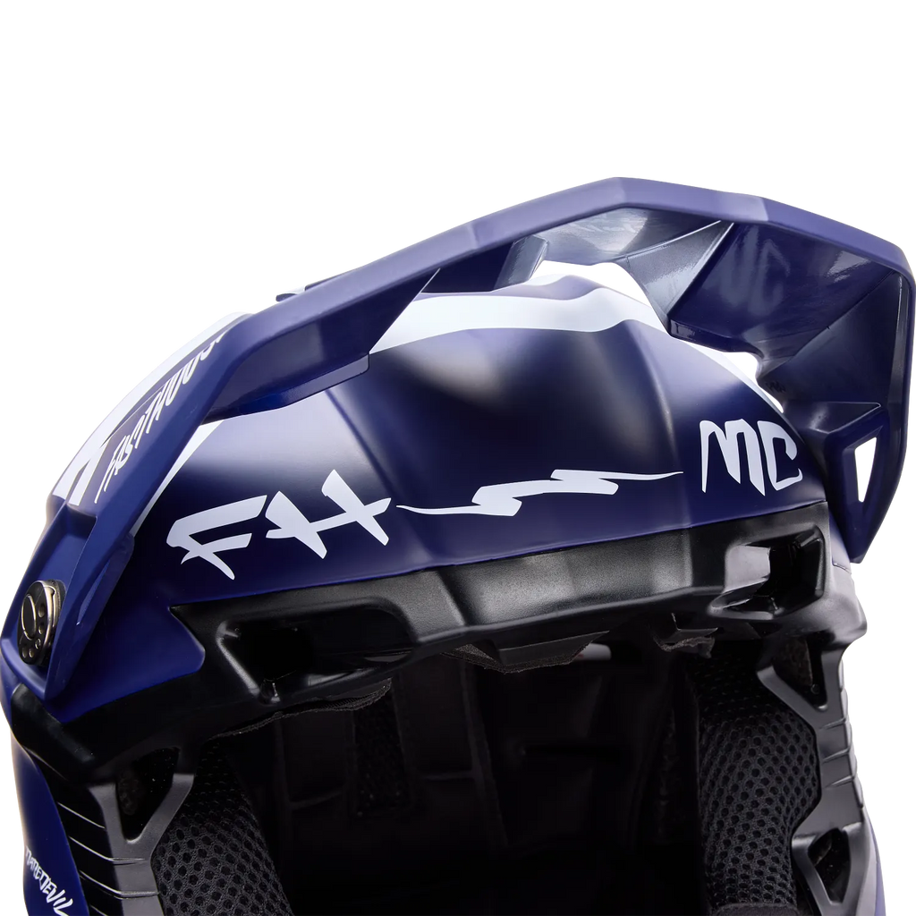 BELL MOTO-10 MIPS FASTHOUSE MX | Enduro Helmet (Navy/White)