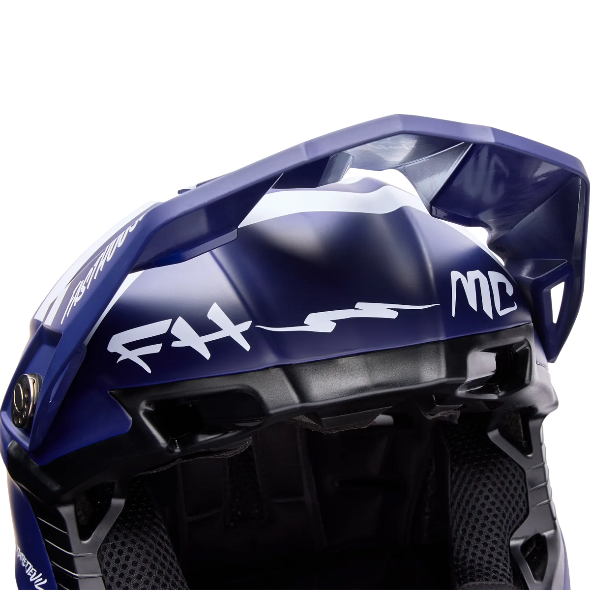 BELL MOTO-10 MIPS FASTHOUSE MX | Enduro Helmet (Navy/White)