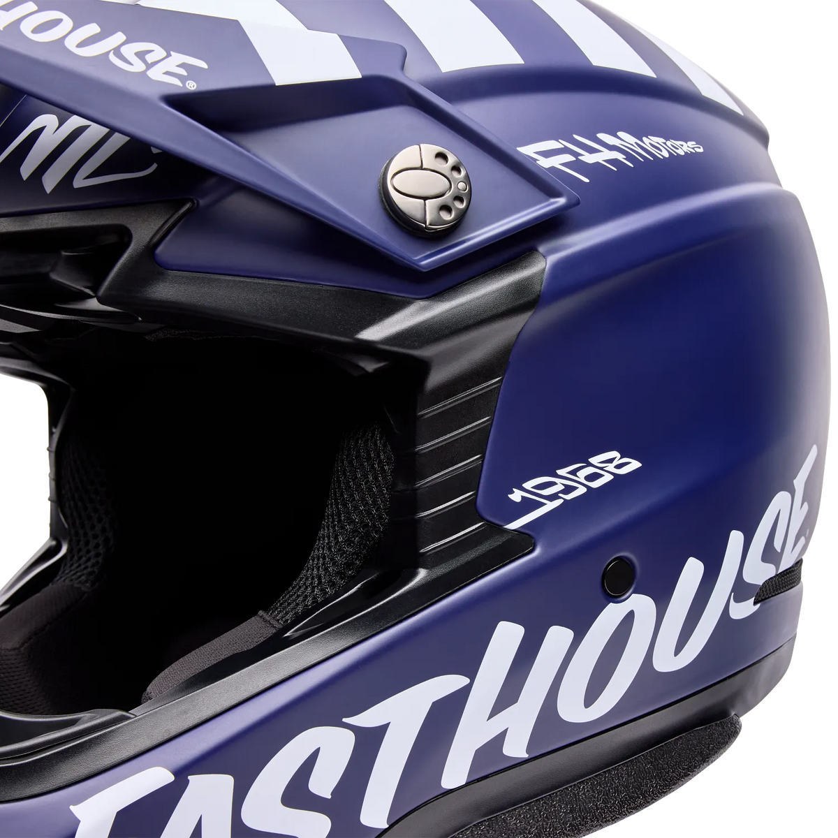BELL MOTO-10 MIPS FASTHOUSE MX | Enduro Helmet (Navy/White)