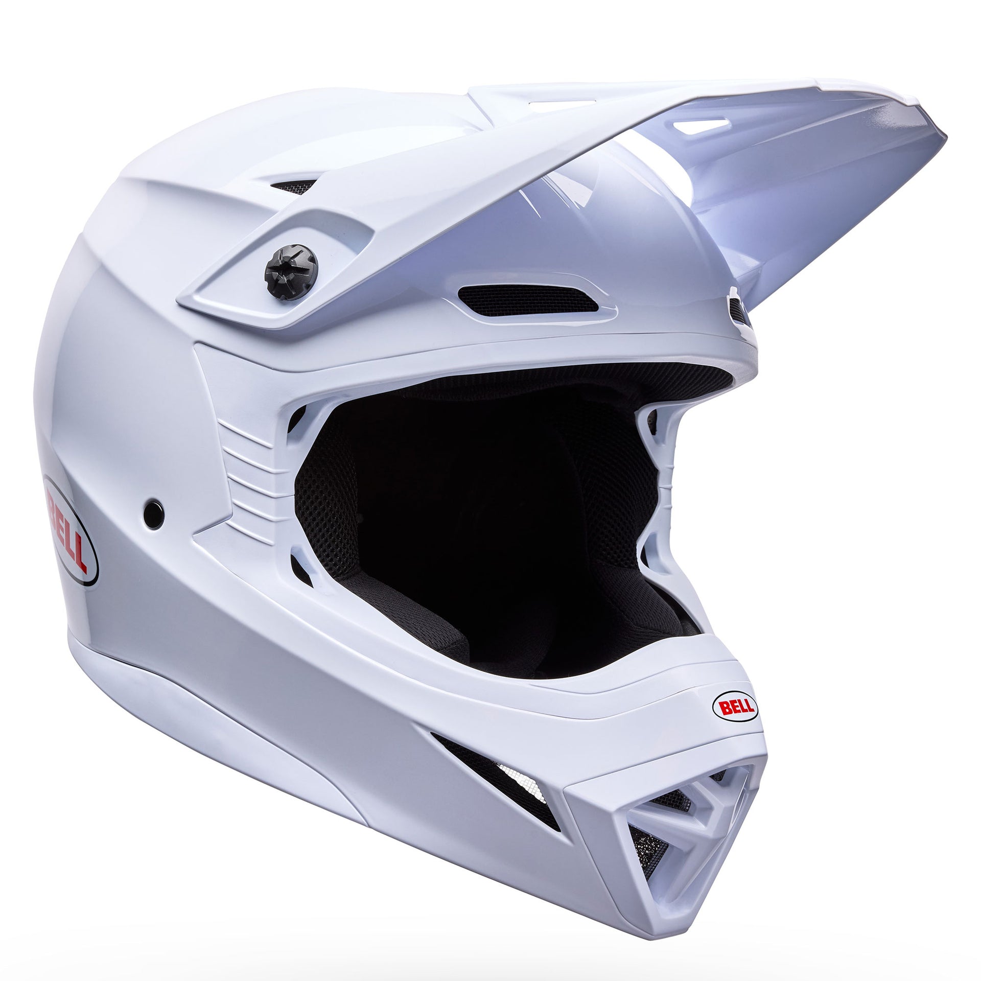 BELL MX-10 MIPS SOLID MX | Enduro Helmet (White)