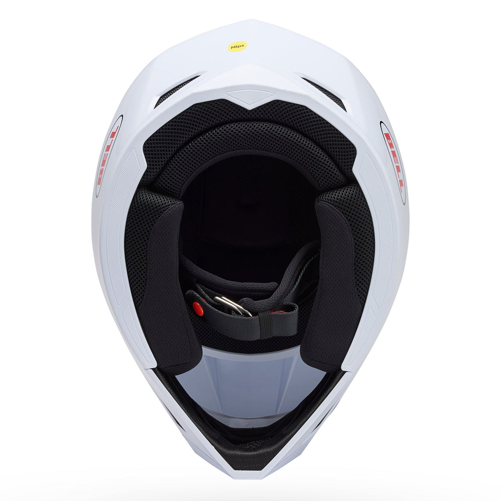 BELL MX-10 MIPS SOLID MX | Enduro Helmet (White)