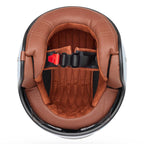 BELL Open Face Motorcycle Helmet - TX-501 RALLY (Blue/White)