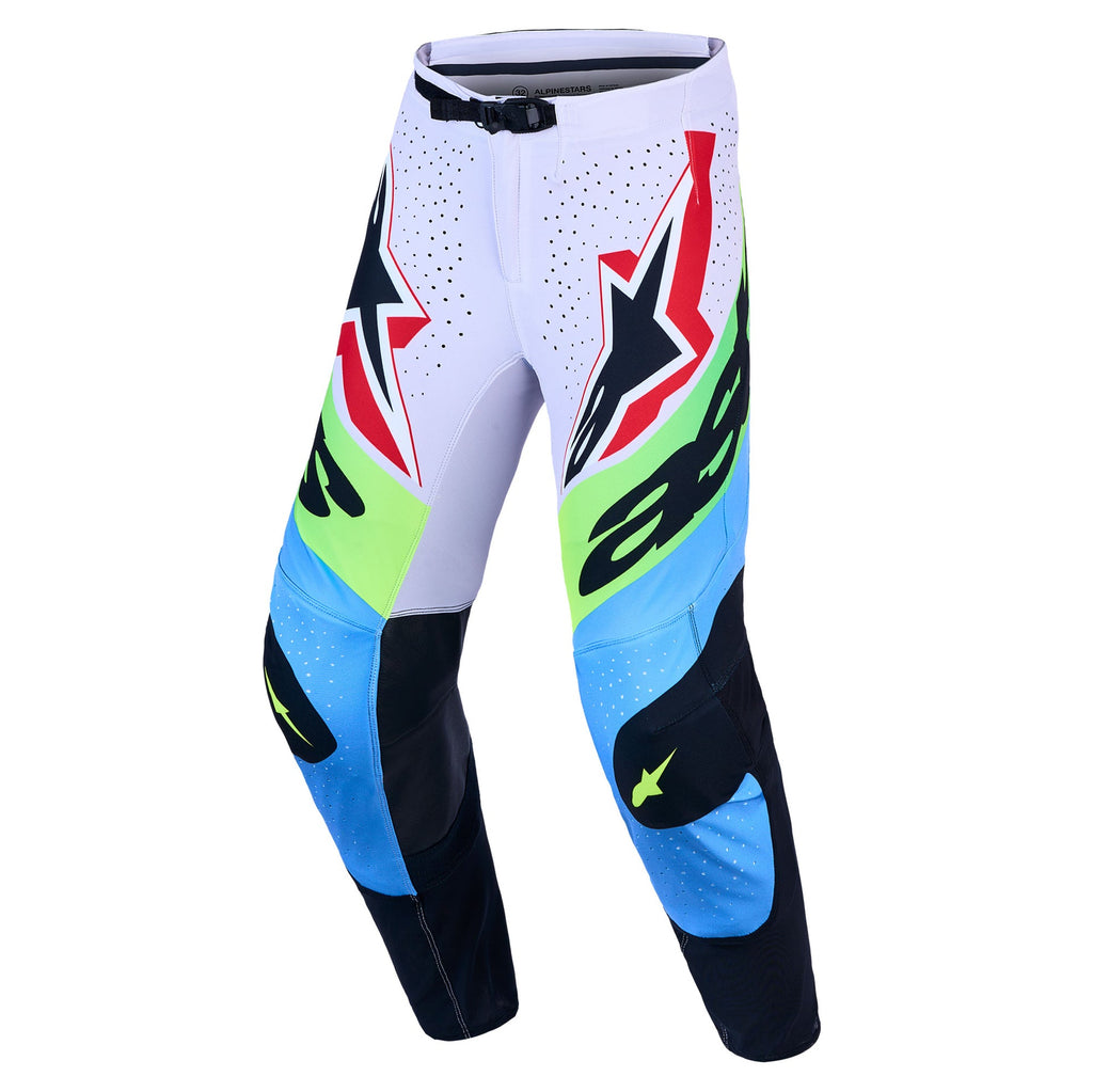 Alpinestars Supertech DYNA MX Pants (Light Lilac/Green Fluo/Black)