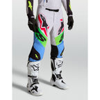 Alpinestars Supertech DYNA MX Pants (Light Lilac/Green Fluo/Black)