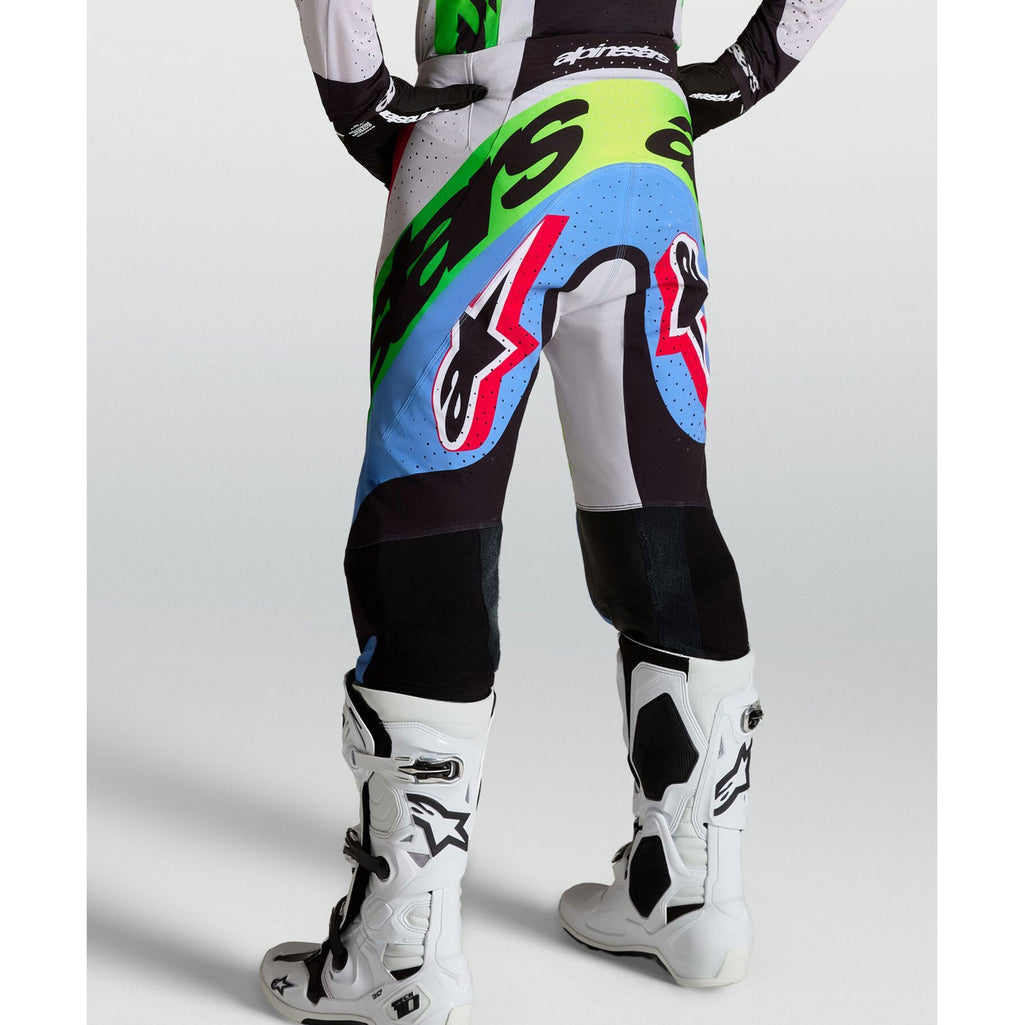 Alpinestars Supertech DYNA MX Pants (Light Lilac/Green Fluo/Black)