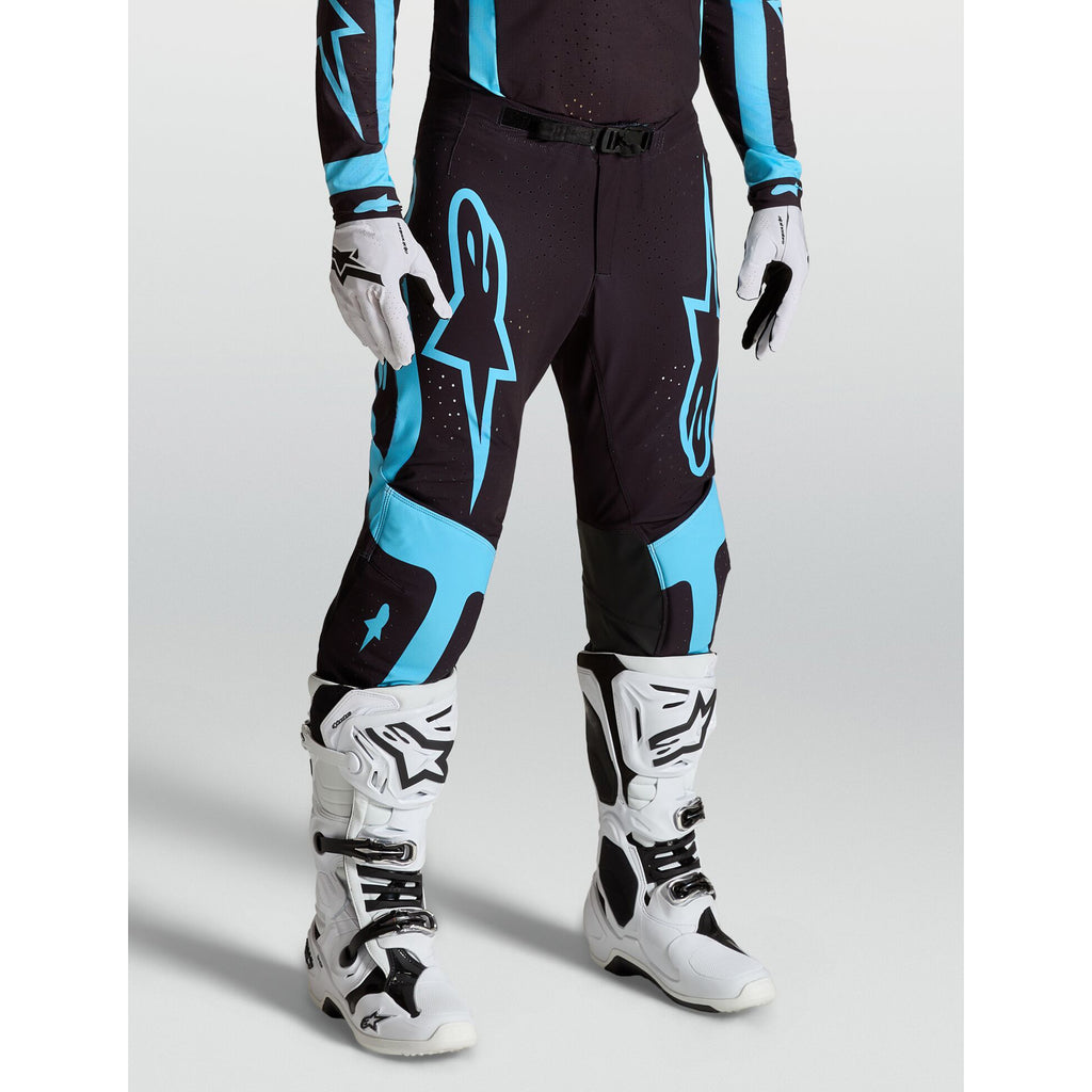 Alpinestars SuperTech VESTA Gear Set (Black/Turquoise)