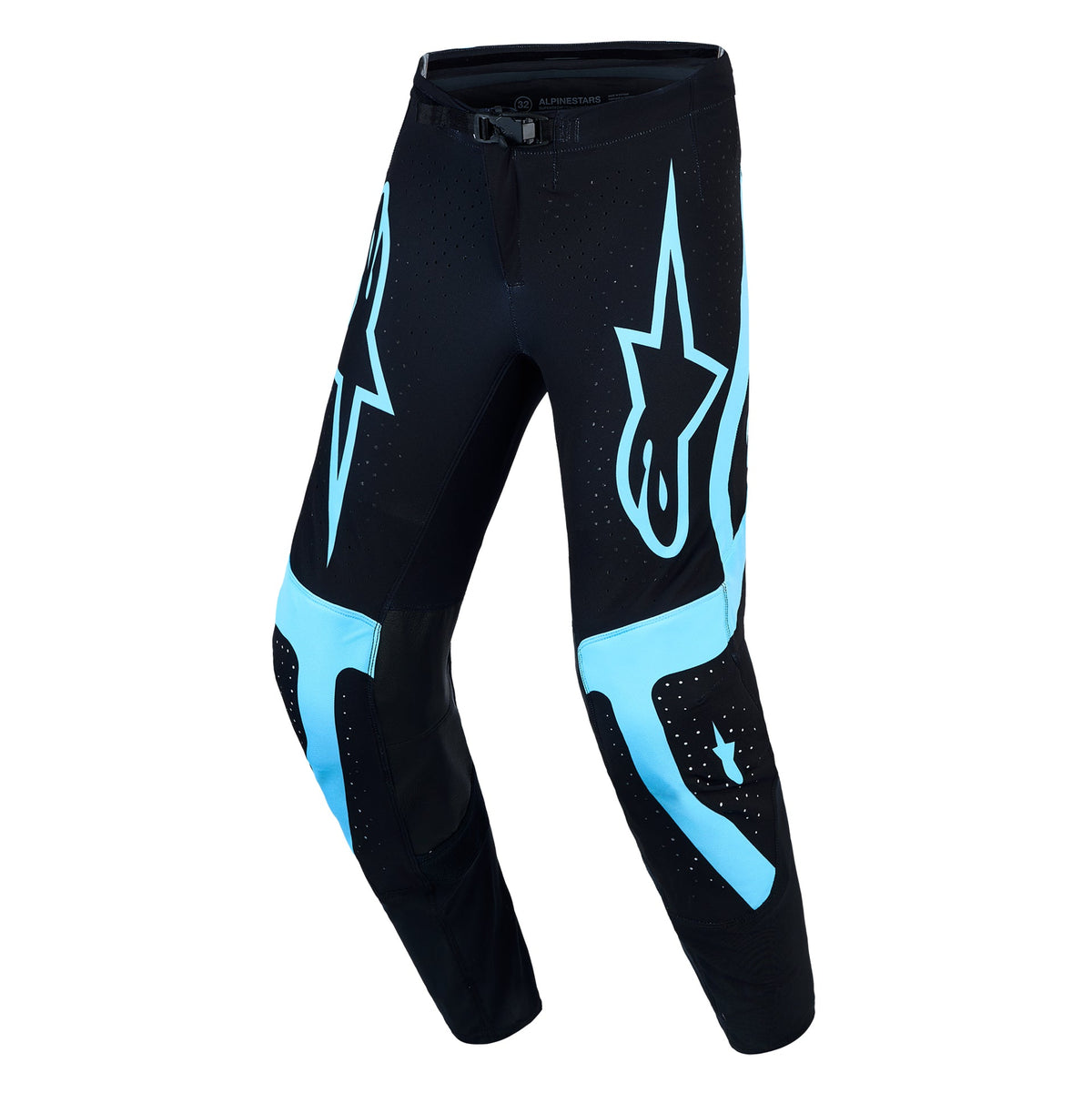 Alpinestars Supertech VESTA MX Pants (Black/Turquoise)