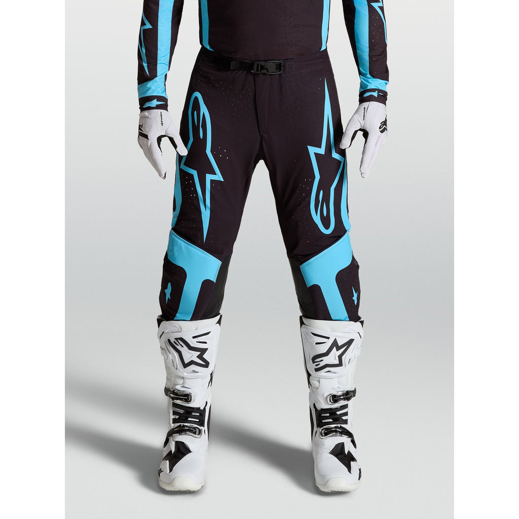 Alpinestars SuperTech VESTA Gear Set (Black/Turquoise)