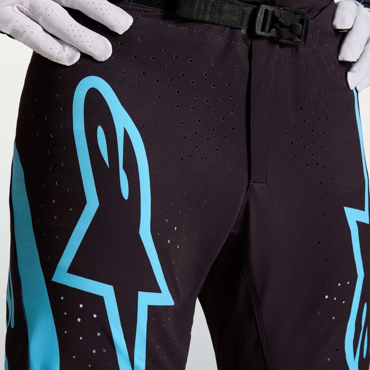 Alpinestars Supertech VESTA MX Pants (Black/Turquoise)