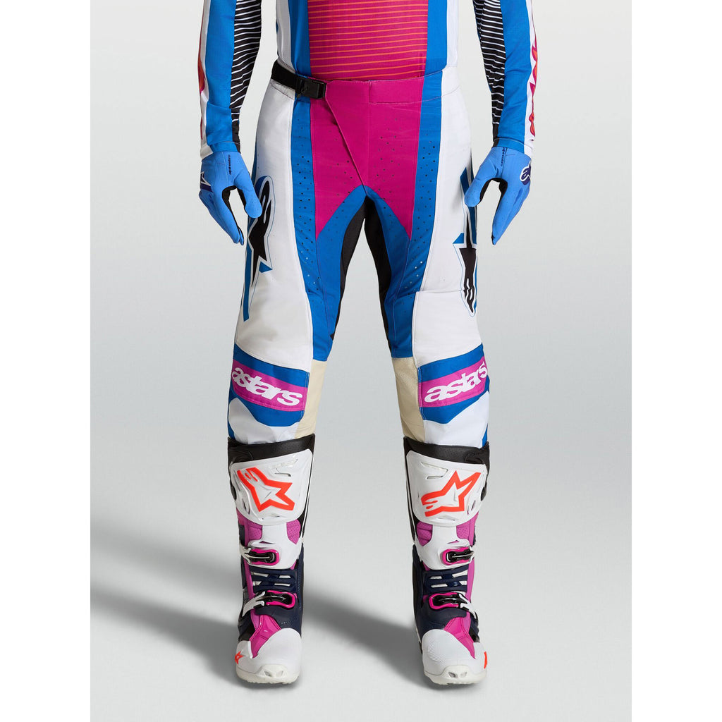 Alpinestars Techstar MAVEN MX Kit Deal (White/Hot Coral/Blithe Blue)