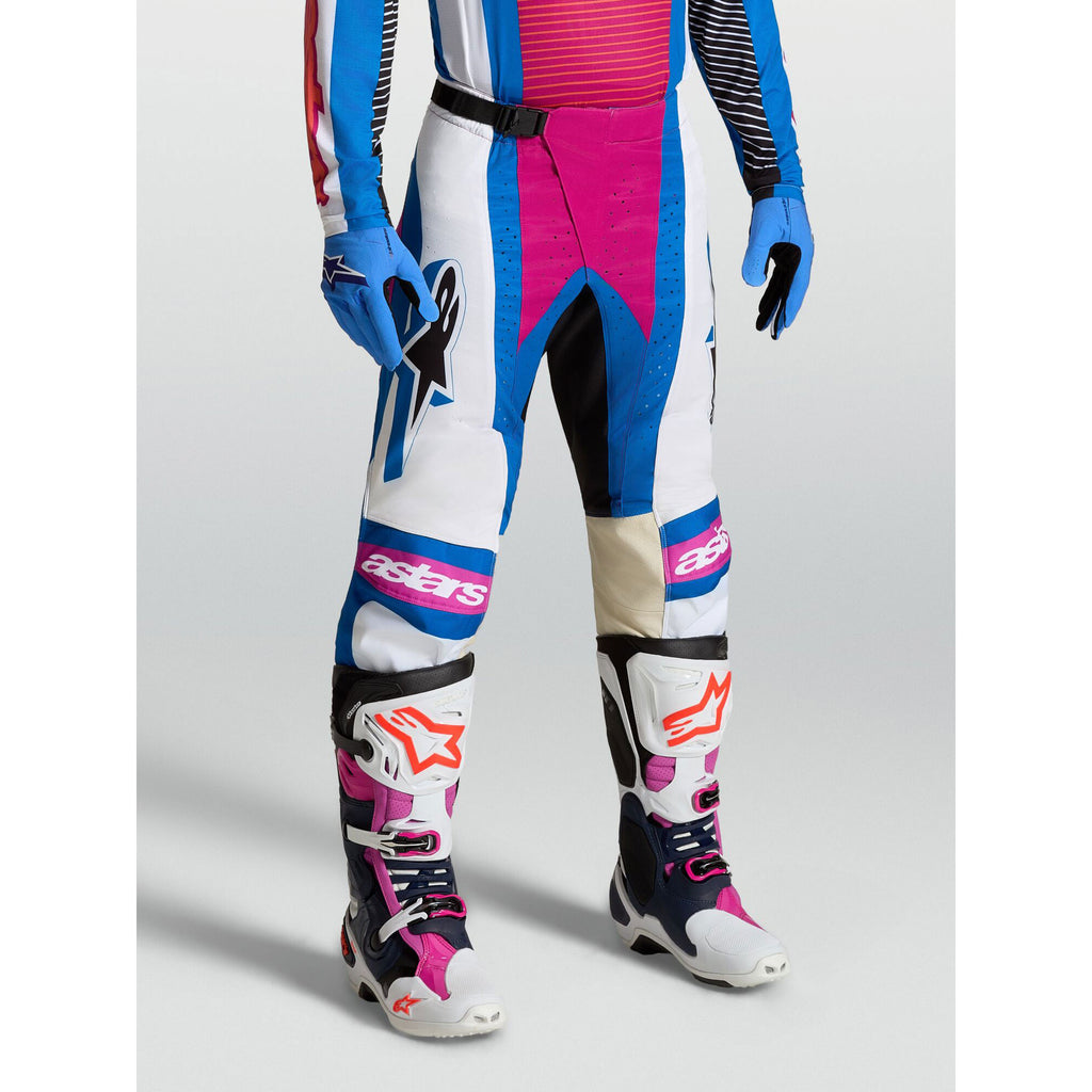 Alpinestars Techstar MAVEN MX Kit Deal (White/Hot Coral/Blithe Blue)