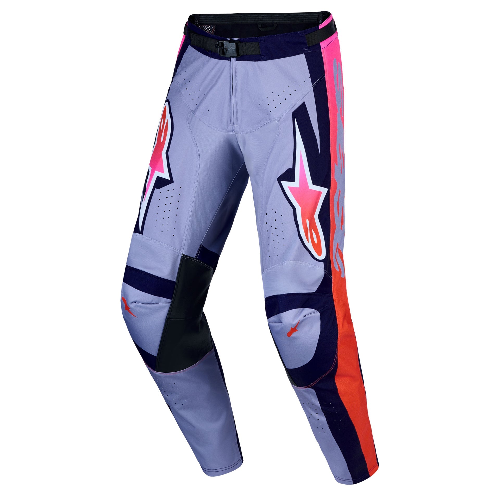 Alpinestars Racer AIR HUNT MX Pants (Light Violet/Deep Purple/Pink Fluo)