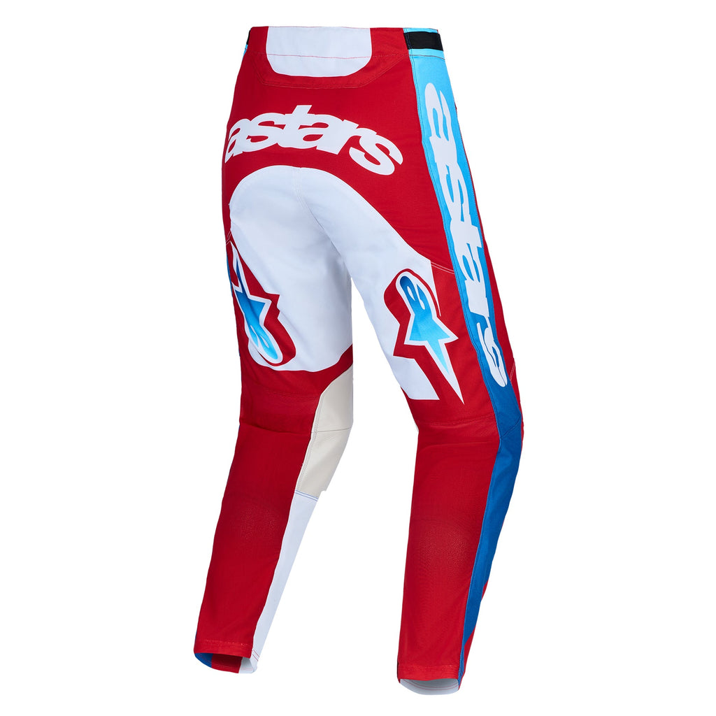Alpinestars Racer HUNT MX Pants (White/Fire Red/Ucla Blue)
