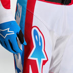 Alpinestars Racer HUNT MX Pants (White/Fire Red/Ucla Blue)