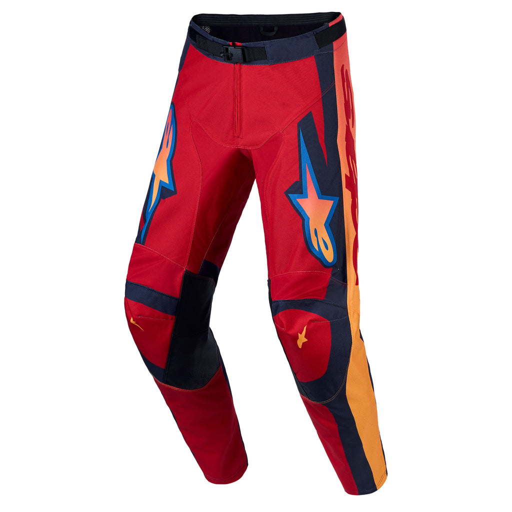 Alpinestars Racer HUNT MX Kit Deal (Fire Red/Graystone/Hot Coral)