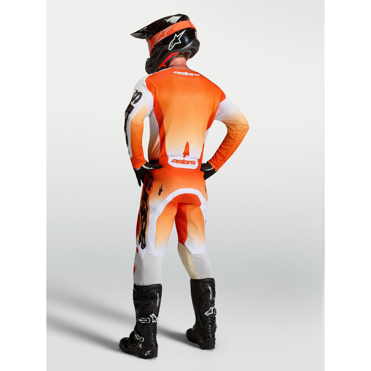 Alpinestars Racer AMBER MX Pants (Cardinal Red/Light Lilac/Black)