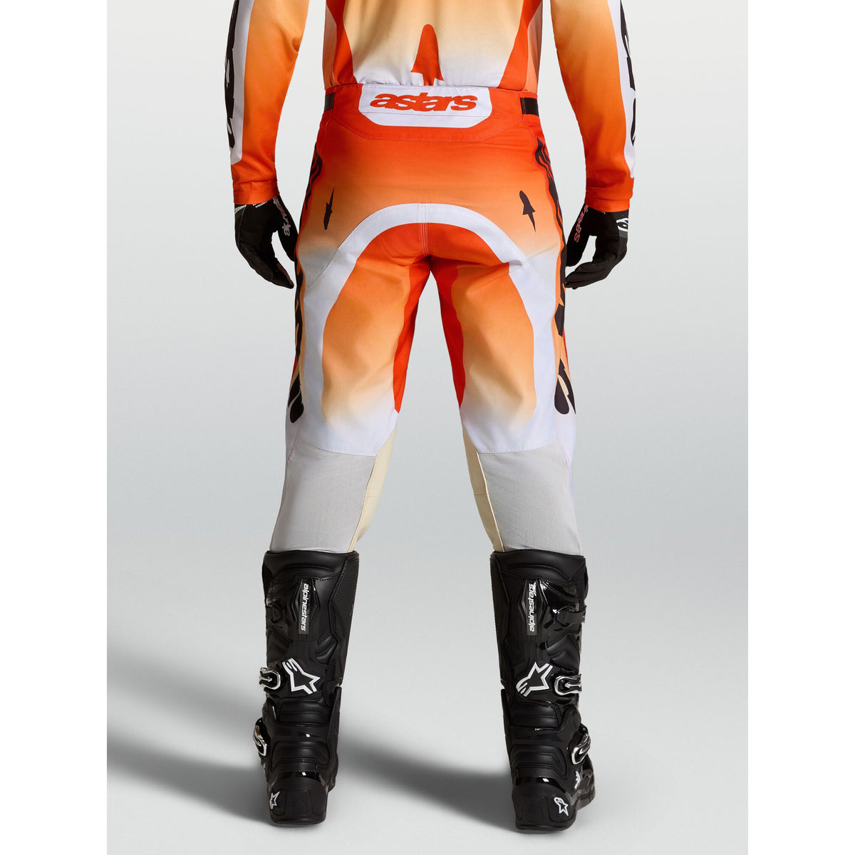 Alpinestars Racer AMBER MX Gear Set (Cardinal Red/Light Lilac/Black)