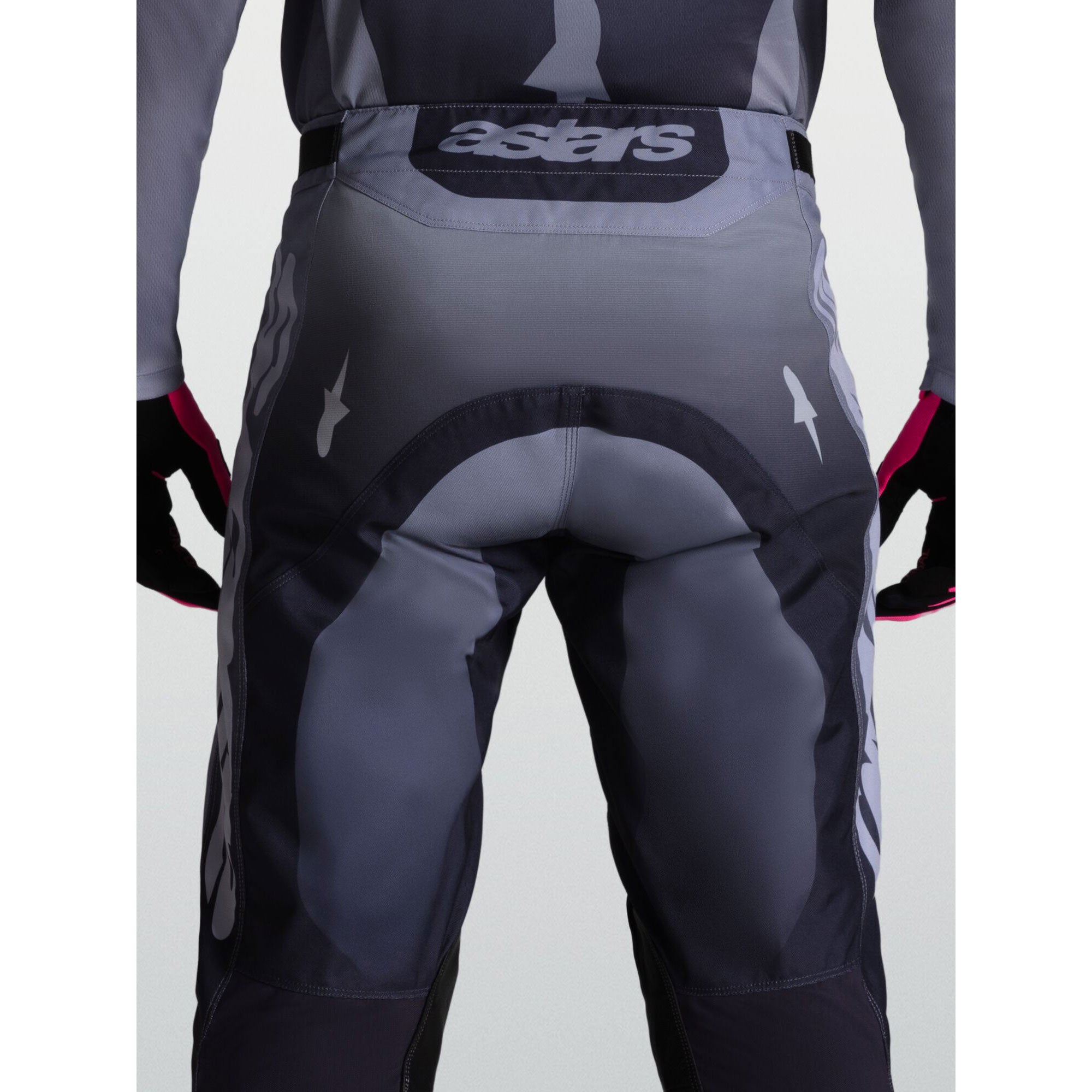 Alpinestars Racer AMBER MX Kit Deal (Graystone/Cold Grey/Light Lilac)