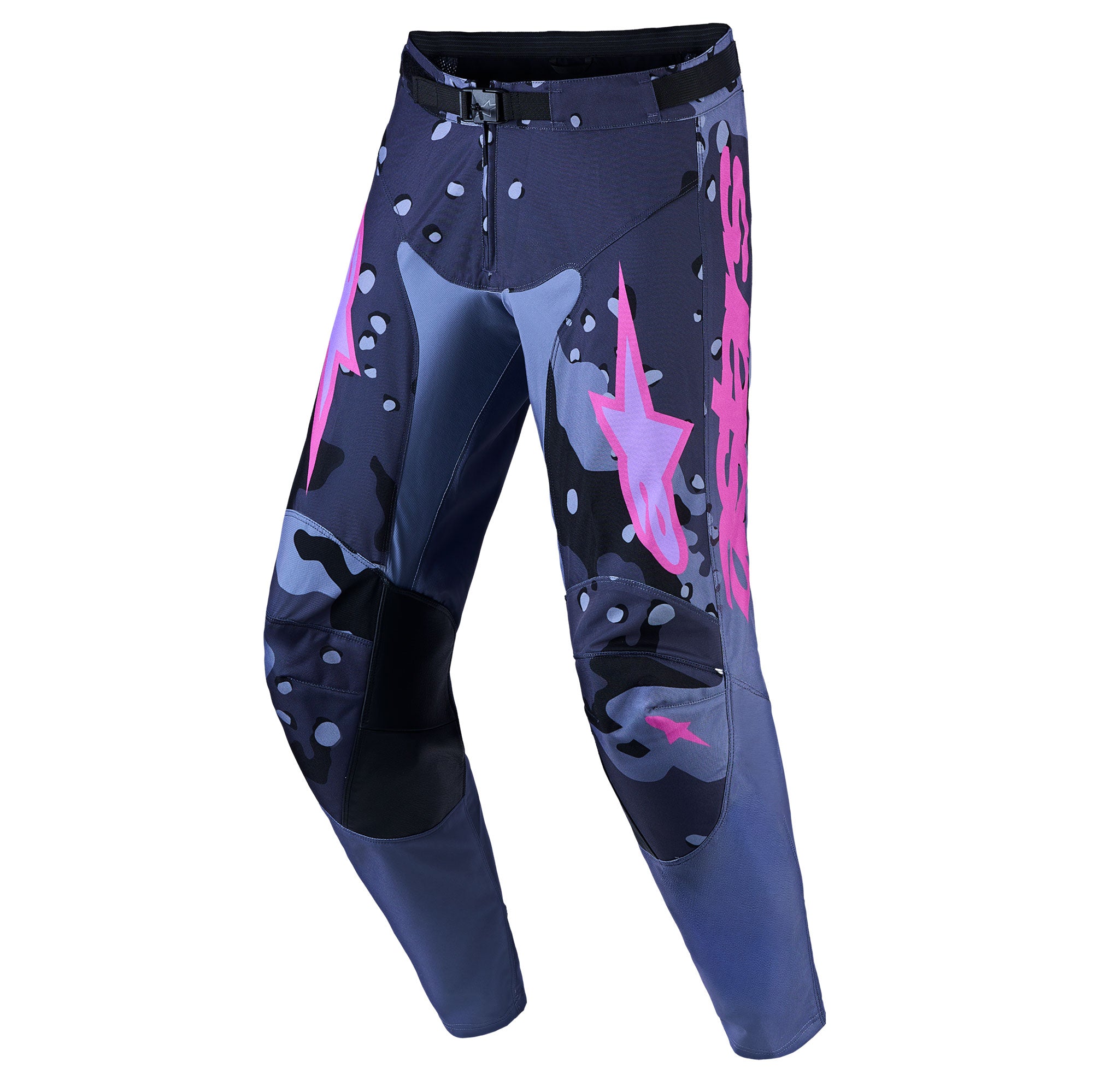 Alpinestars Racer LONE MX Kit Deal (Grey Camo/Purple)