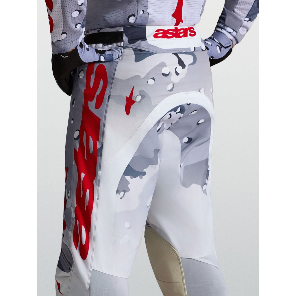 Alpinestars Racer AIR LONE MX Kit Deal (Grey Camo/White/Fire Red)