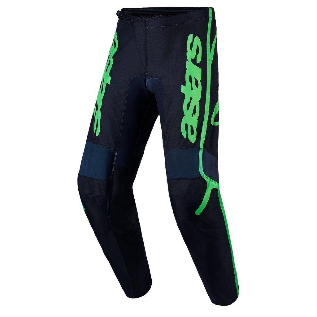 Alpinestars Fluid APEX V2 MX Pants (Black/Green Fluo)