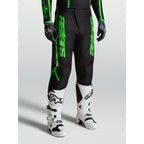 Alpinestars Fluid APEX V2 MX Pants (Black/Green Fluo)