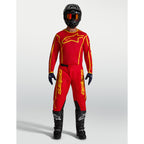 Alpinestars Fluid APEX V2 MX Pants (Fire Red/Gold)