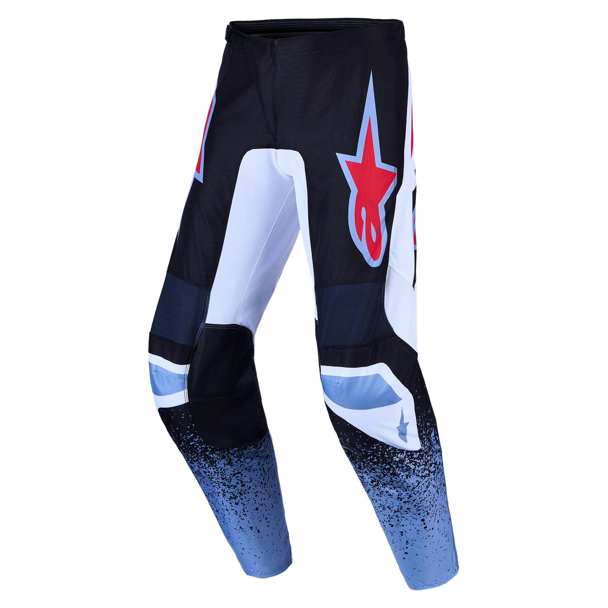 Alpinestars Fluid DRAG MX Kit Deal (Black/White/Light Blue/Red Fluo)