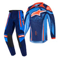 Alpinestars Kids MX Jersey & Pant Kit Deal - Racer NOMUR (Dark Navy/Orange/UCLA Blue)