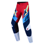 Alpinestars Youth Supertech DYNA MX Kit Deal (Fire Red/White/Navy Blue)
