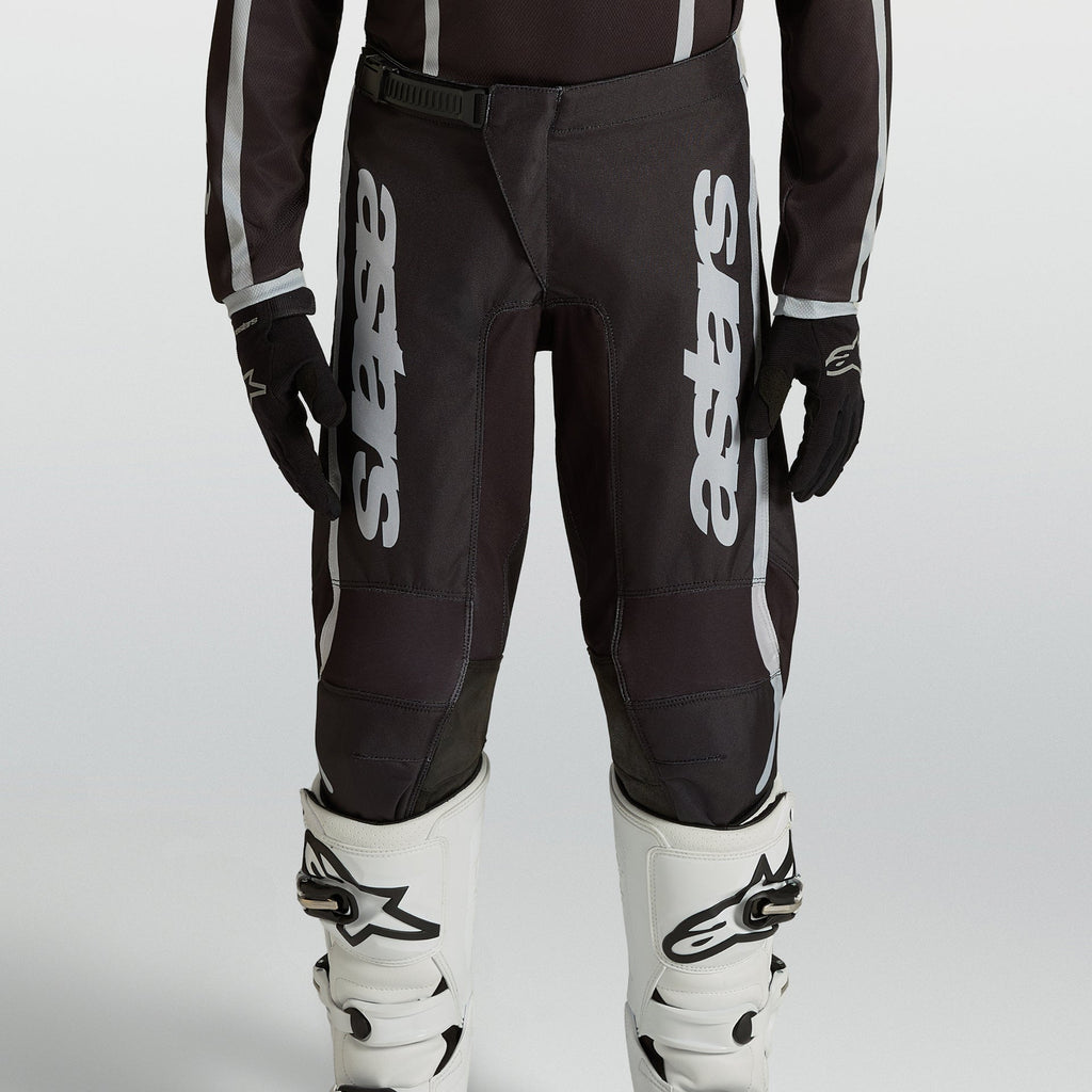 Alpinestars Youth Fluid APEX MX Pants (Black/Silver)