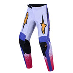 Alpinestars Youth Fluid DRAG MX Kit Deal (Light Lilac/Blue Iris/Gold)