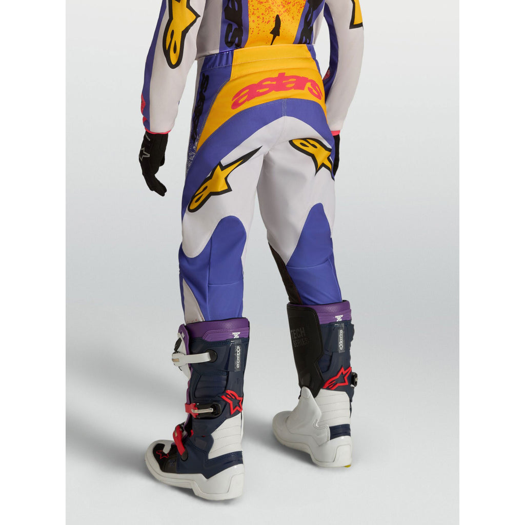 Alpinestars Youth Fluid DRAG MX Kit Deal (Light Lilac/Blue Iris/Gold)