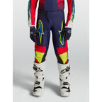 Alpinestars Youth Fluid DRAG MX Kit Deal (Blue Navy/Fire Red/White)