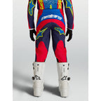 Alpinestars Youth Fluid DRAG MX Kit Deal (Blue Navy/Fire Red/White)