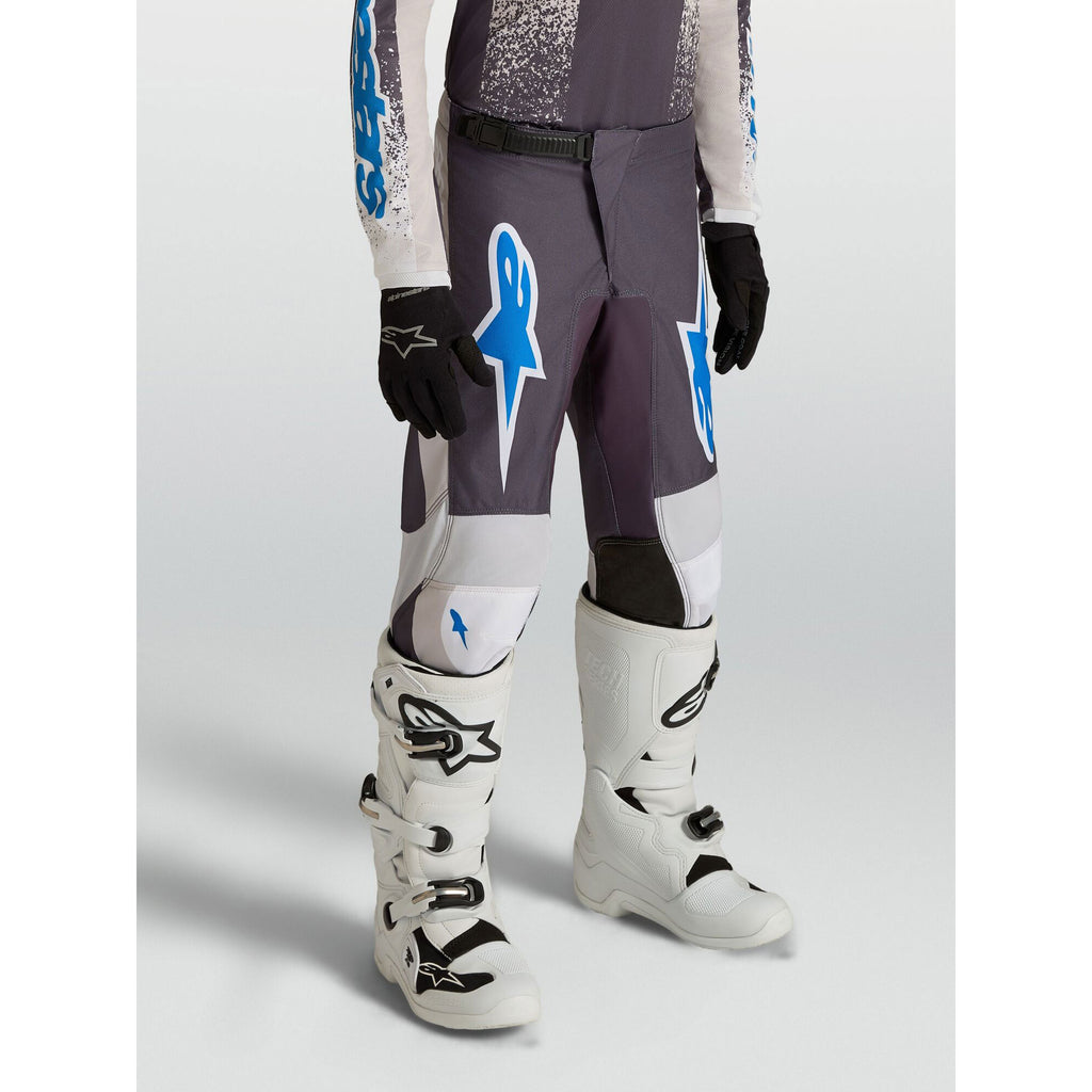 Alpinestars Youth Fluid DRAG MX Kit Deal (Graystone/Light Lilac/UCLA Blue)