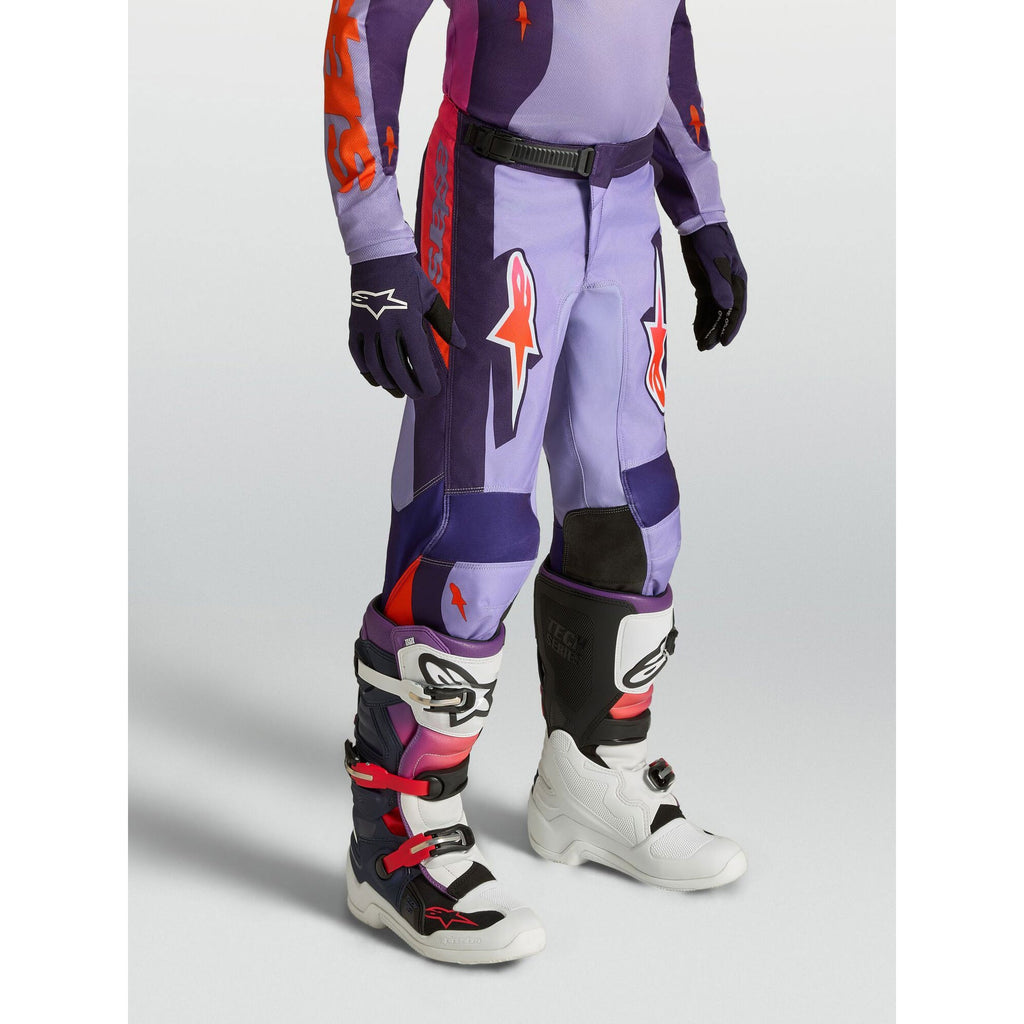 Alpinestars Youth Fluid HUNT MX Pants (Light Violet/Deep Purple/Pink Fluo)