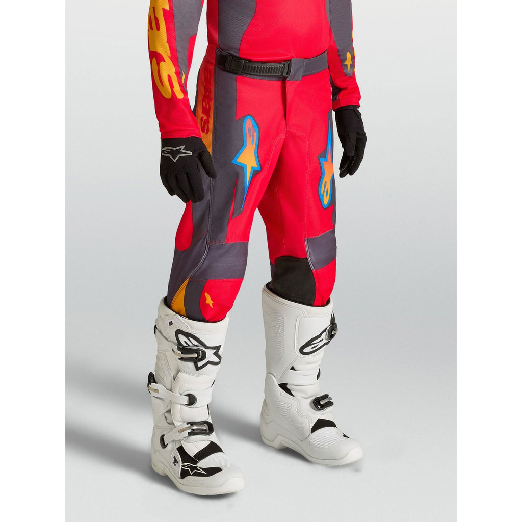 Alpinestars Youth Fluid HUNT MX Pants (Fire Red/Graystone/Hot Coral)