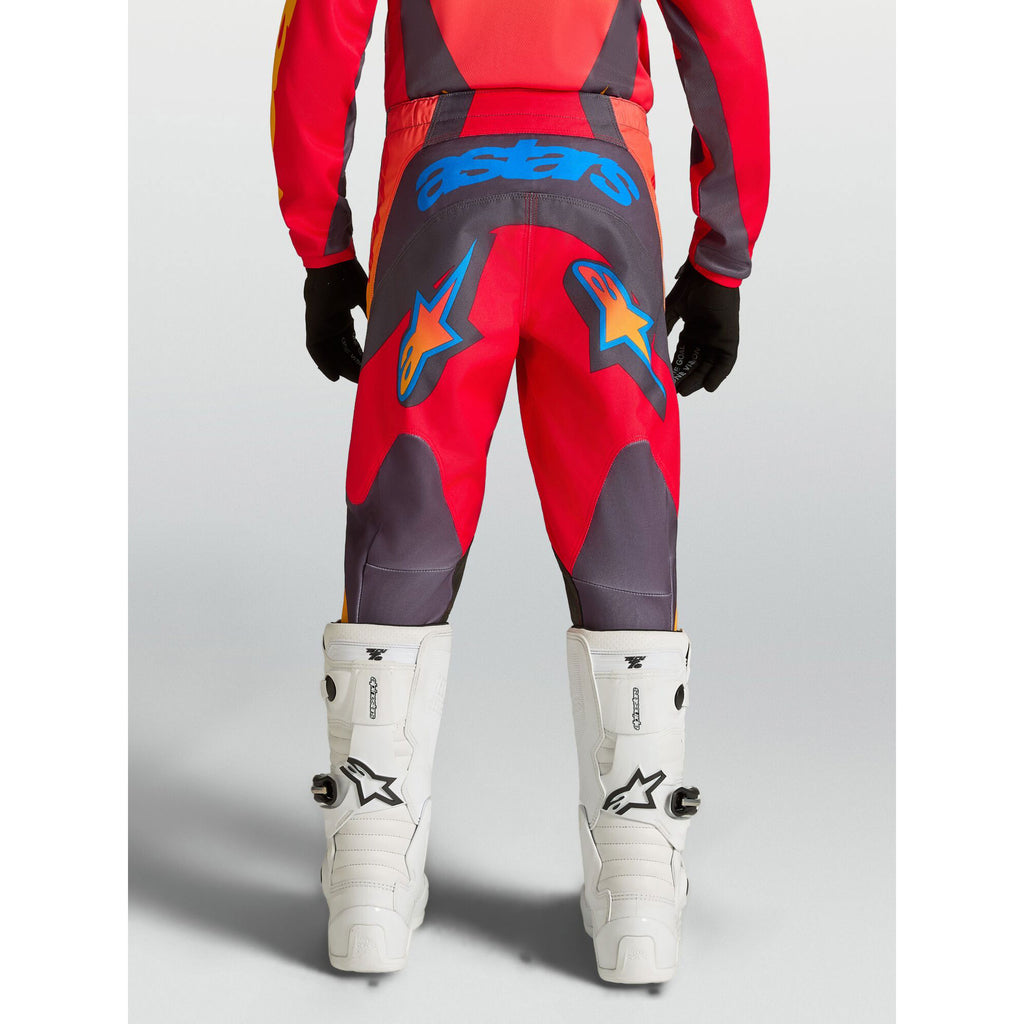 Alpinestars Youth Fluid HUNT MX Kit Deal (Fire Red/Graystone/Hot Coral)