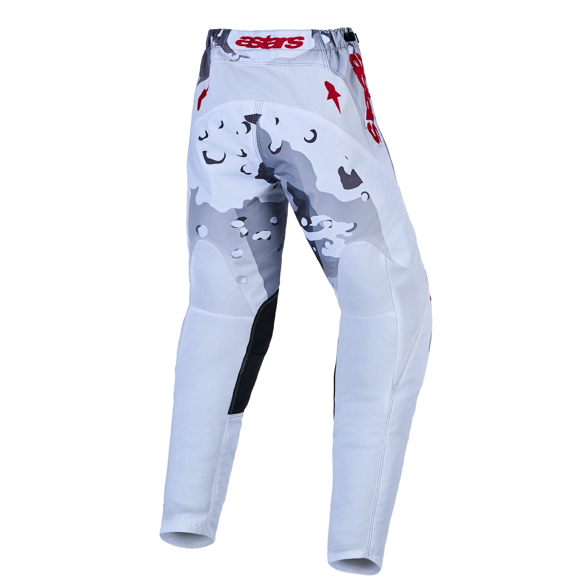 Alpinestars Youth Fluid LONE MX Kit Deal (Grey Camo/White/Fire Red)