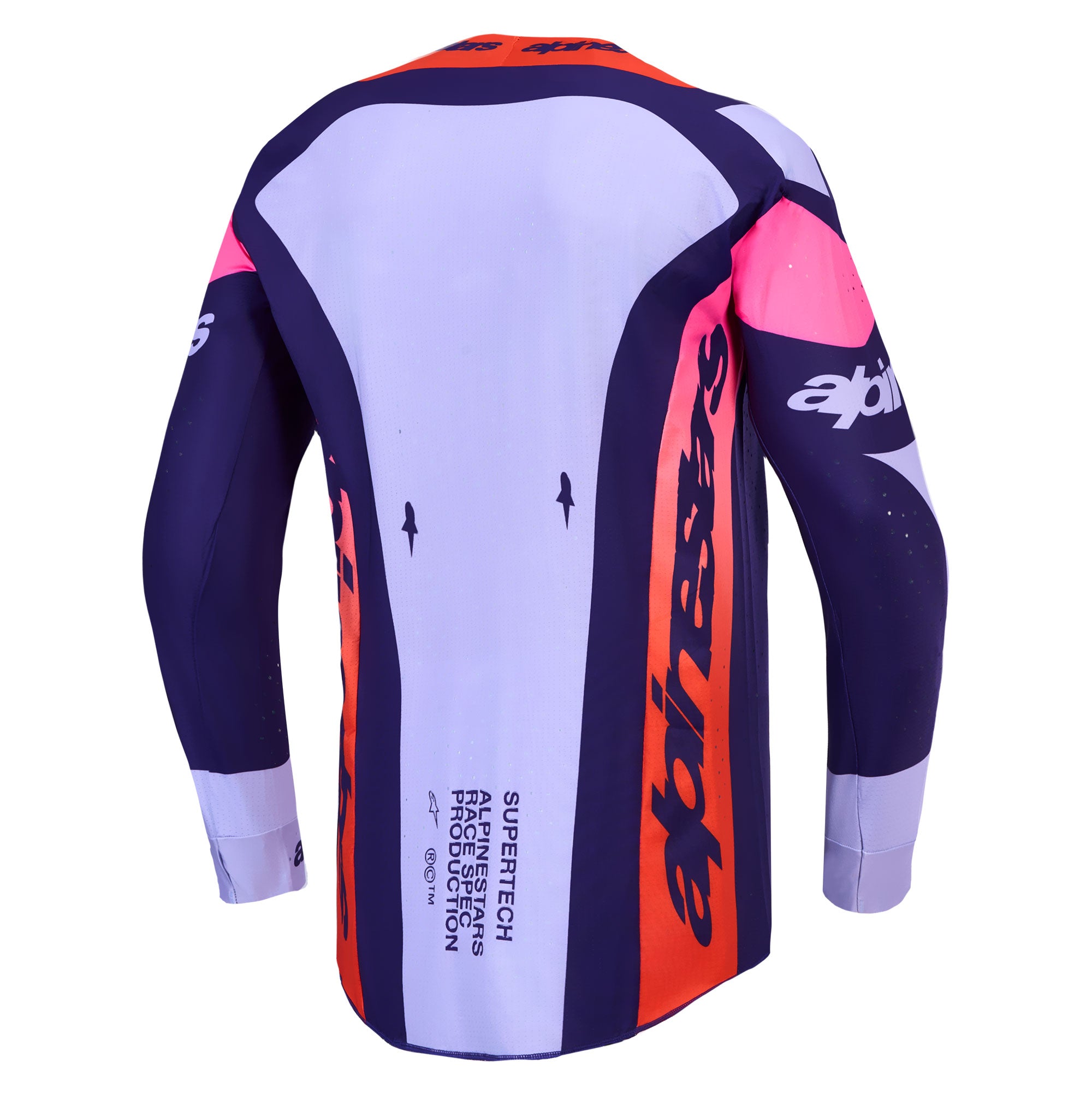 Alpinestars SuperTech DYNA MX Kit Deal (Light Violet/Deep Purple/Pink Fluo)