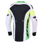 Alpinestars Supertech DYNA MX Jersey (Light Lilac/Green Fluo/Black)