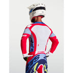 Alpinestars SuperTech DYNA MX Kit Deal (Fire Red/White/Navy Blue)